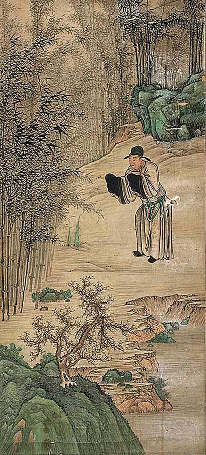 佚名 二十四孝之一 立轴